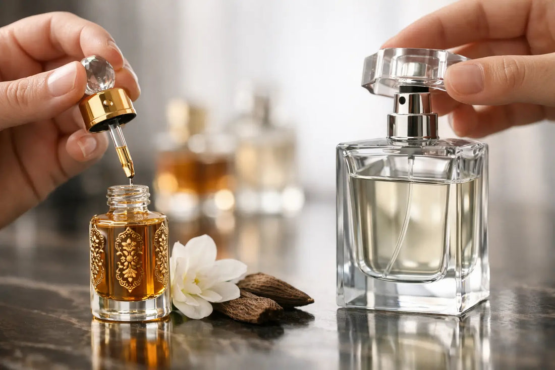 How to Layer Attar and Perfume Right