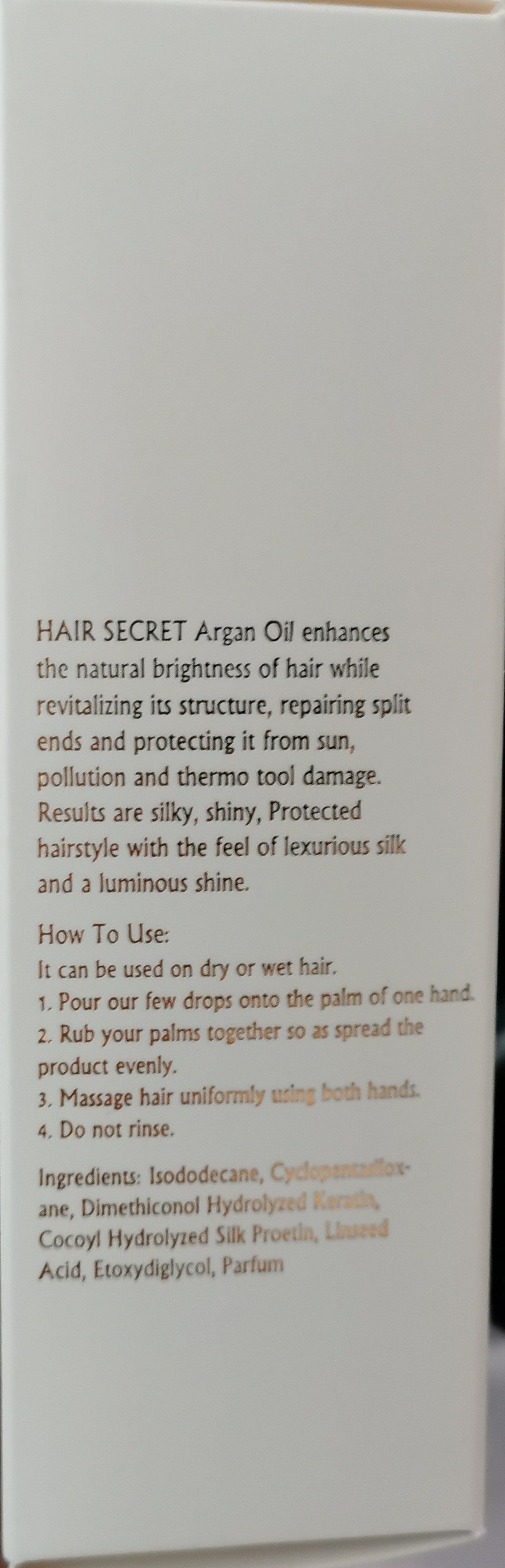 Argan oil hair therapy, 100ml